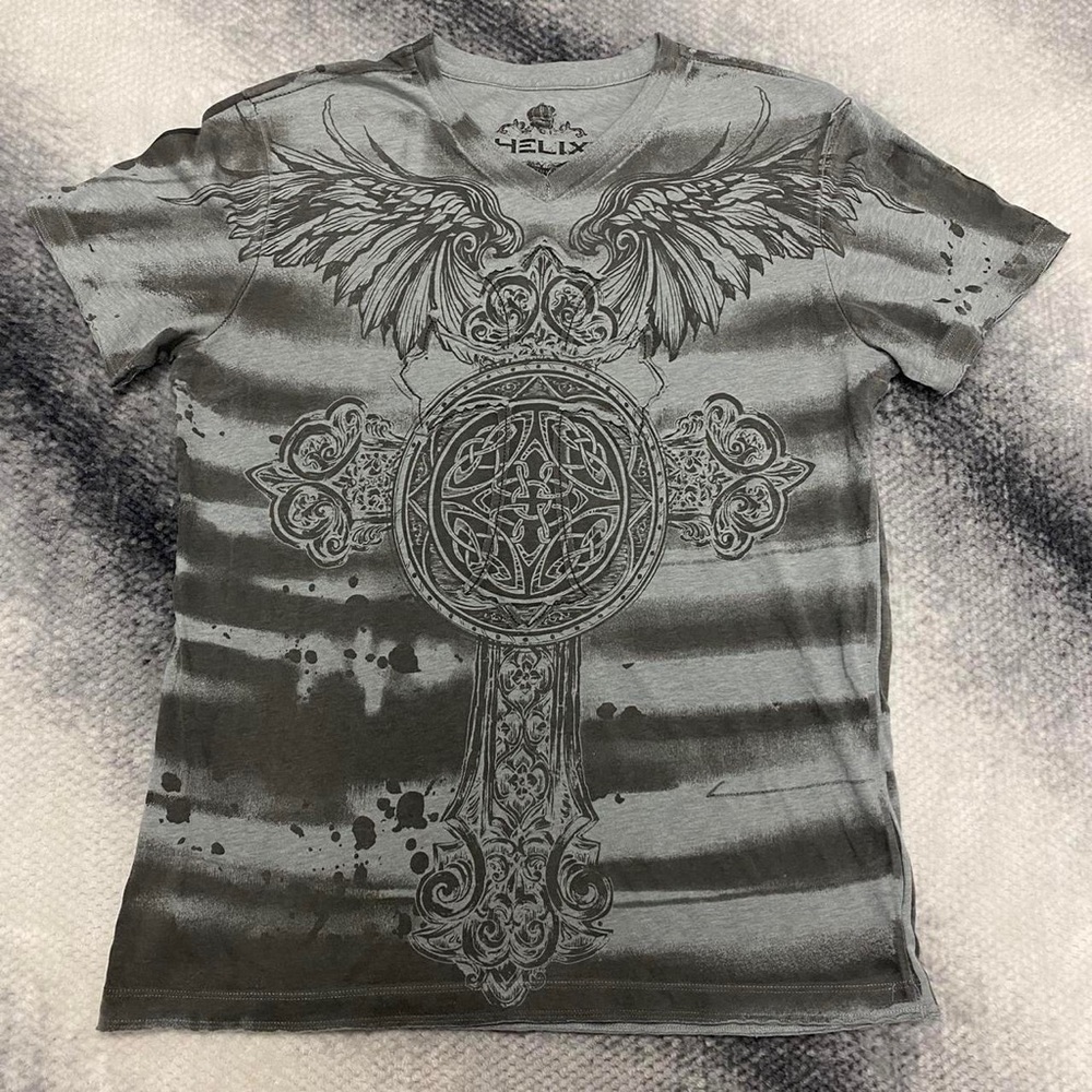 helix cyber y2k tee